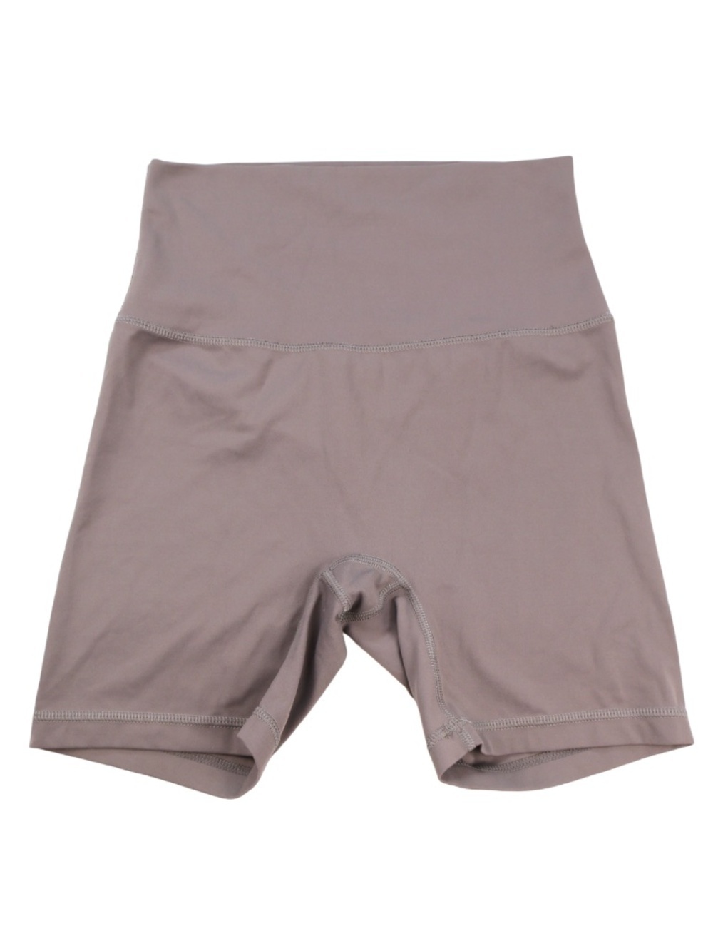 AS Revival Taupe High Waisted Biker Shorts One Size Activewear